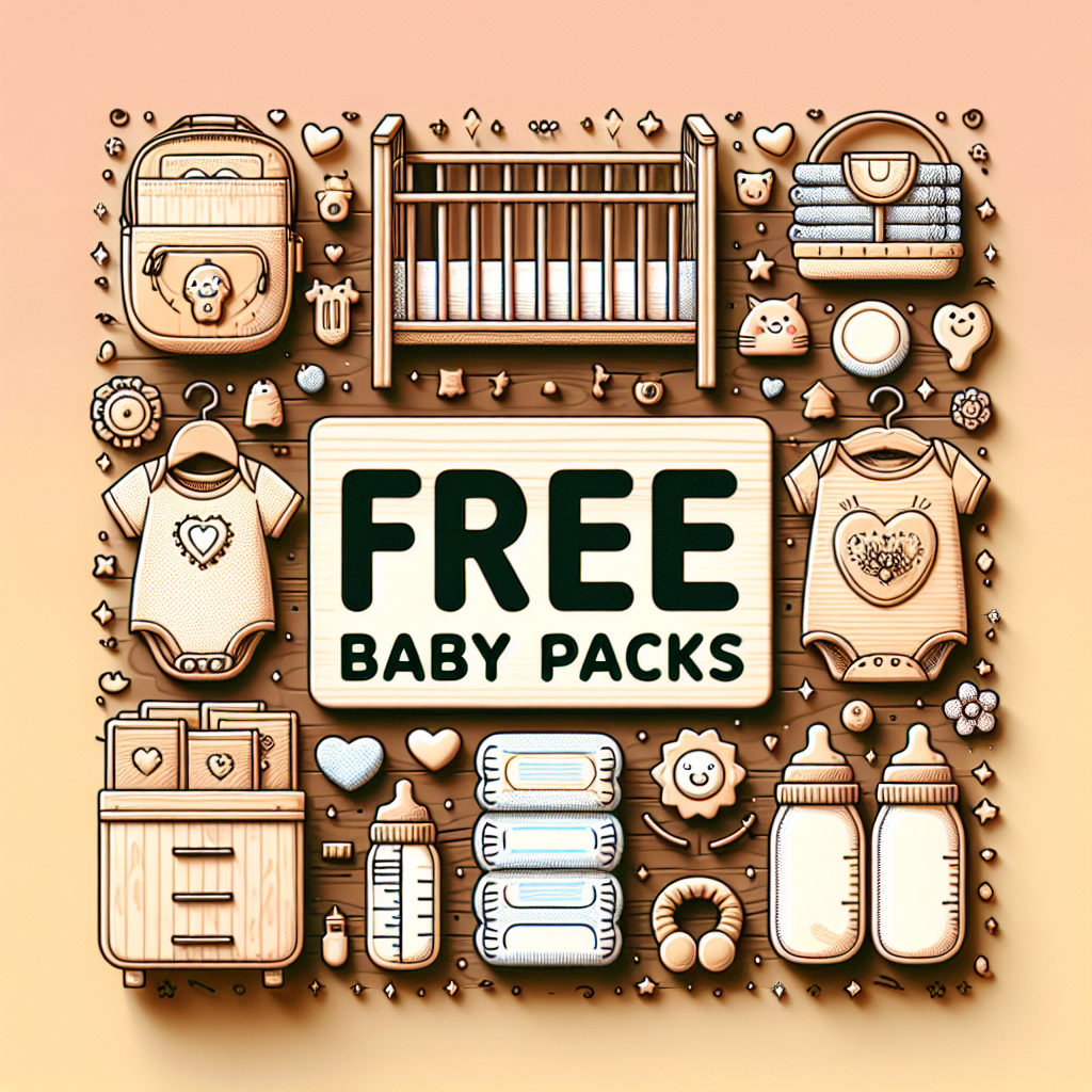 En nybagts forældres drøm: Sådan finder du de bedste gratis babypakker
